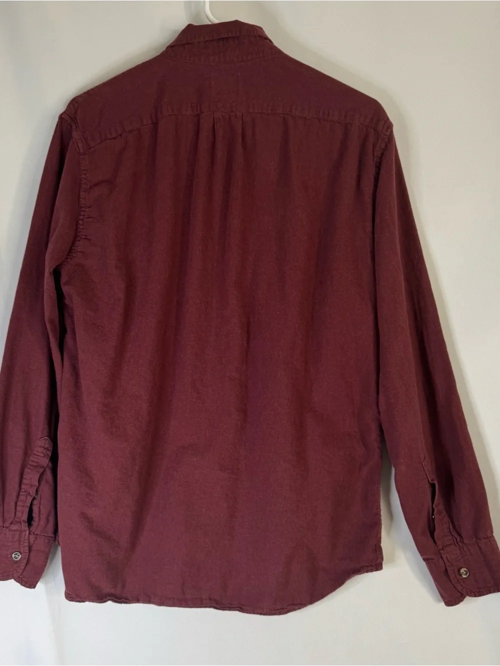 J. Crew Men's Casual Button-Down Shirt in Wine